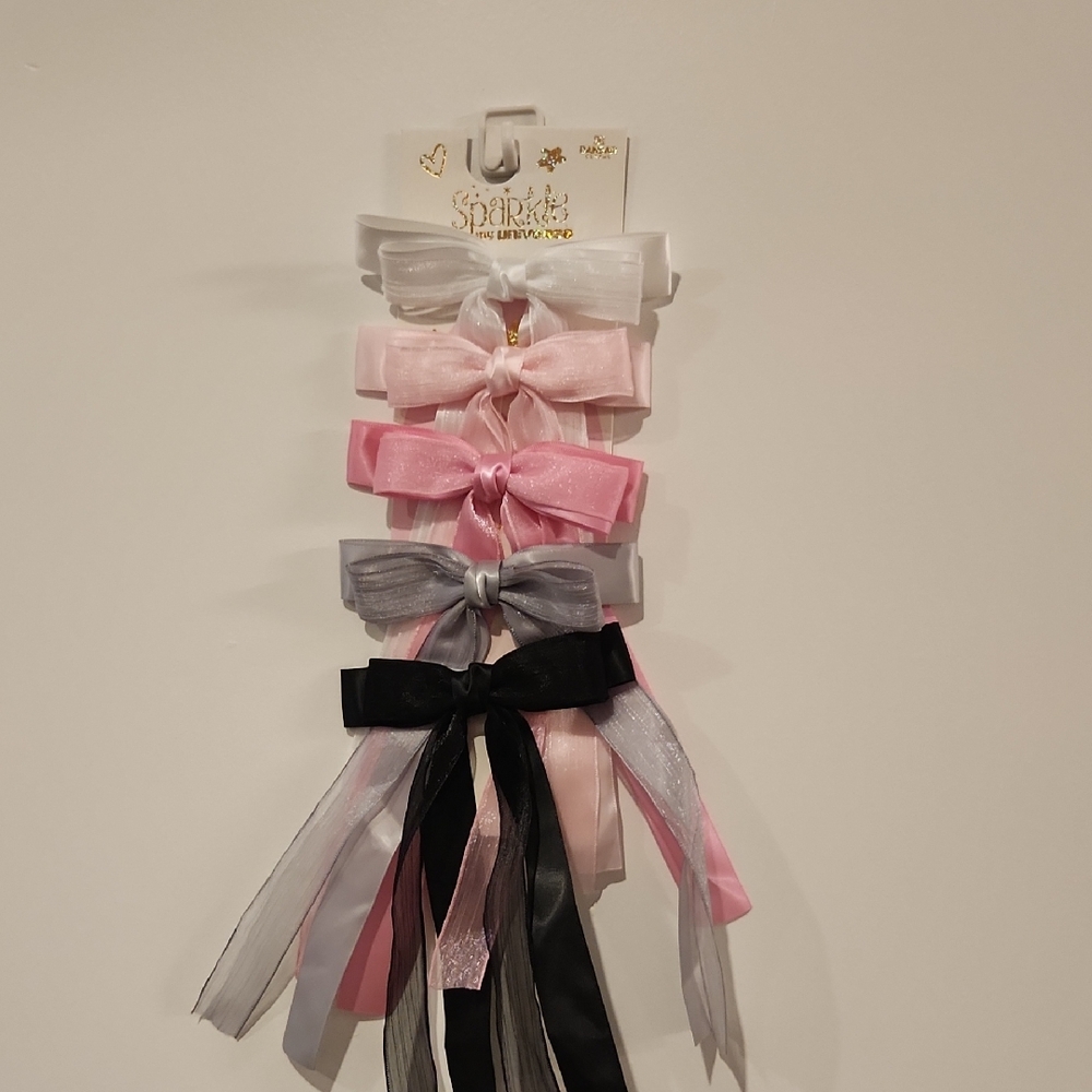 Girls Hair Bow Set